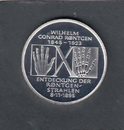 Beschrijving: 10 Mark  RONTGEN